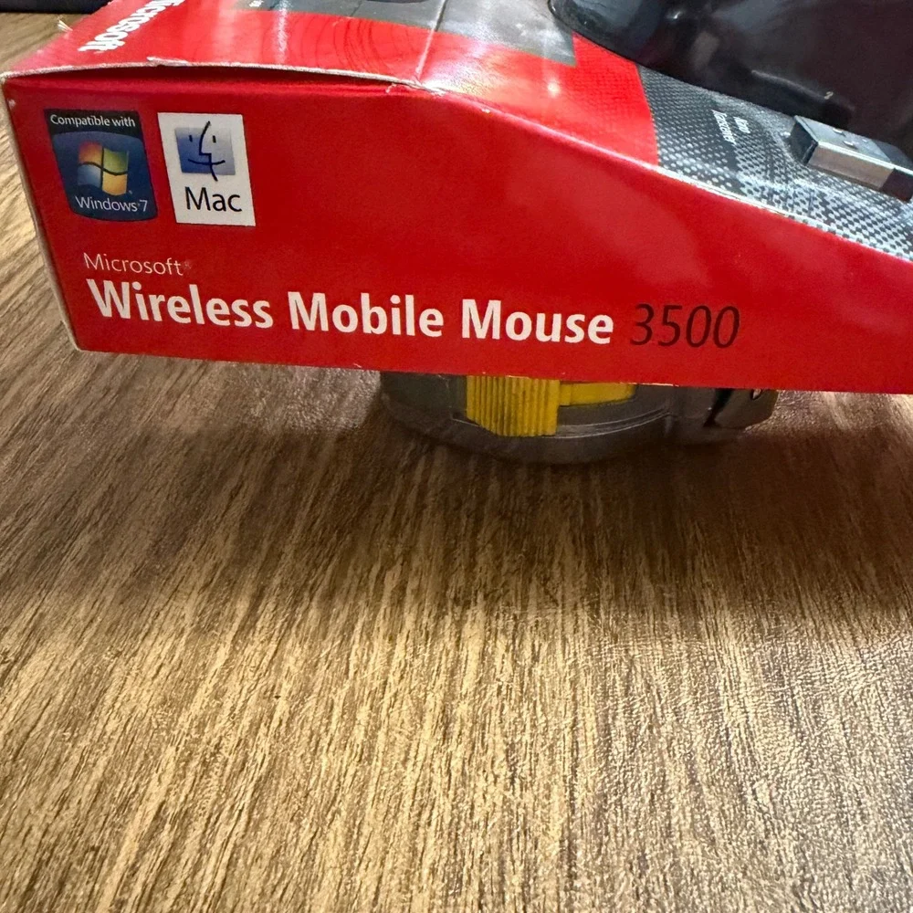 Microsoft Wireless Mobile Mouse Unisex Grey 3500 GMF-00010 BlueTrack 1427 1447
